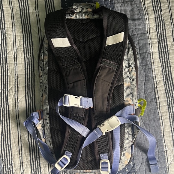grey and black north face backpack The North Face Unisex Adult Superpack Grey Backpack